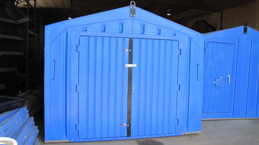 Custom Modular with barn style door